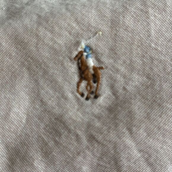 Ralph Lauren Yarmouth Collection VTG Button Down Shirt Tan /Brown… - Picture 7 of 9